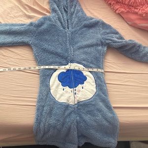 blue care bear onesie